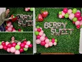Berry Sweet Strawberry Balloon Garland Backdrop