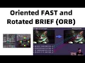 Oriented FAST and Rotated BRIEF ORB One Shot Facial Recognition OpenCV MLTool