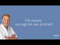 PSA waarde, wat zegt dat over de prostaat? Arts legt uit