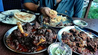 Raja Reasi Wale Ka Bhuna Mutton Aur Chawal Aur Pota Kaleji Masala | Raja Reasi Wala | Jammu food 