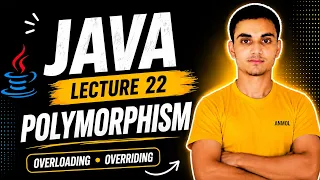 Polymorphism in Java Java OOPs Lecture 22 Method Overloading Method Overriding