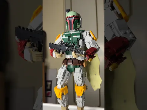 ¡El cazarrecompensas más famoso de Star Wars en LEGO! #shorts