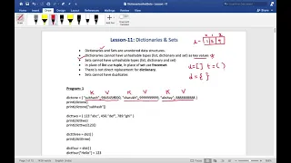 Dictionary In Python Object-Oriented Thinking In Python Day 20