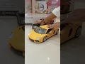 Look at this big remote control Lamborghini car