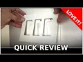 ENERLITES Screwless Wall Cover Plates Install