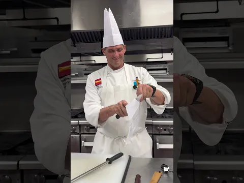 Fine dining starts with the right tools 🔪#ICECulinary #FineDining #ChefTools #CulinarySchool #Chef
