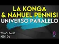 La Konga & Nahuel Pennisi - Universo Paralelo - Karaoke Instrumental - Bajo