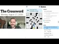 MONDAY NYT New York Times Crossword August 17 2026