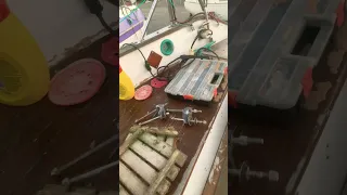 You never clean your boat before big projects!