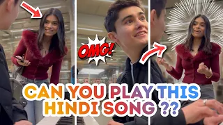 She requested her favorite BOLLYWOOD song🤯🤯