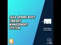 Java SpringBoot Project - Library