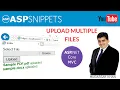 Upload multiple Files in ASP Net Core