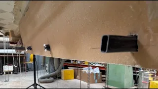 First fillets on the hockey sticks.