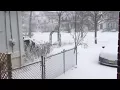 Snow Falls Teaneck NJ