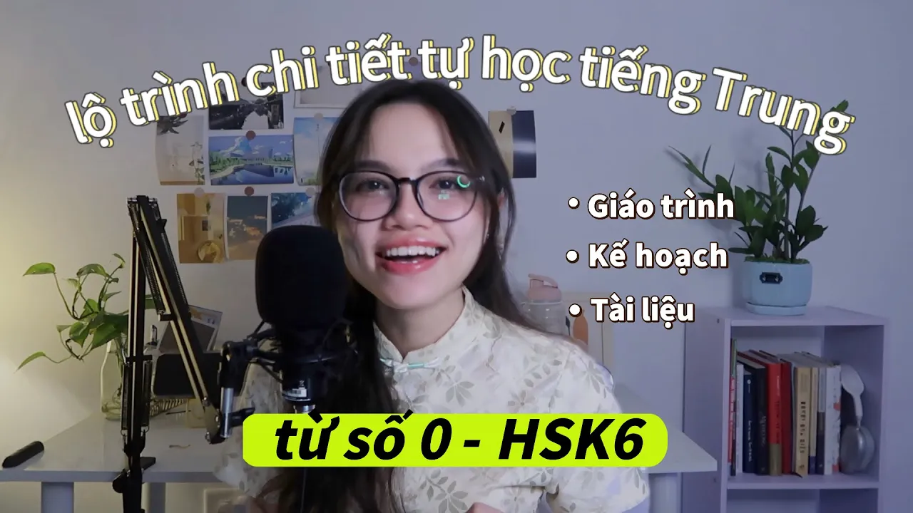 Outline Video Lộ trình tự học tiếng Trung nhanh nhất cho người mới bắt đầu