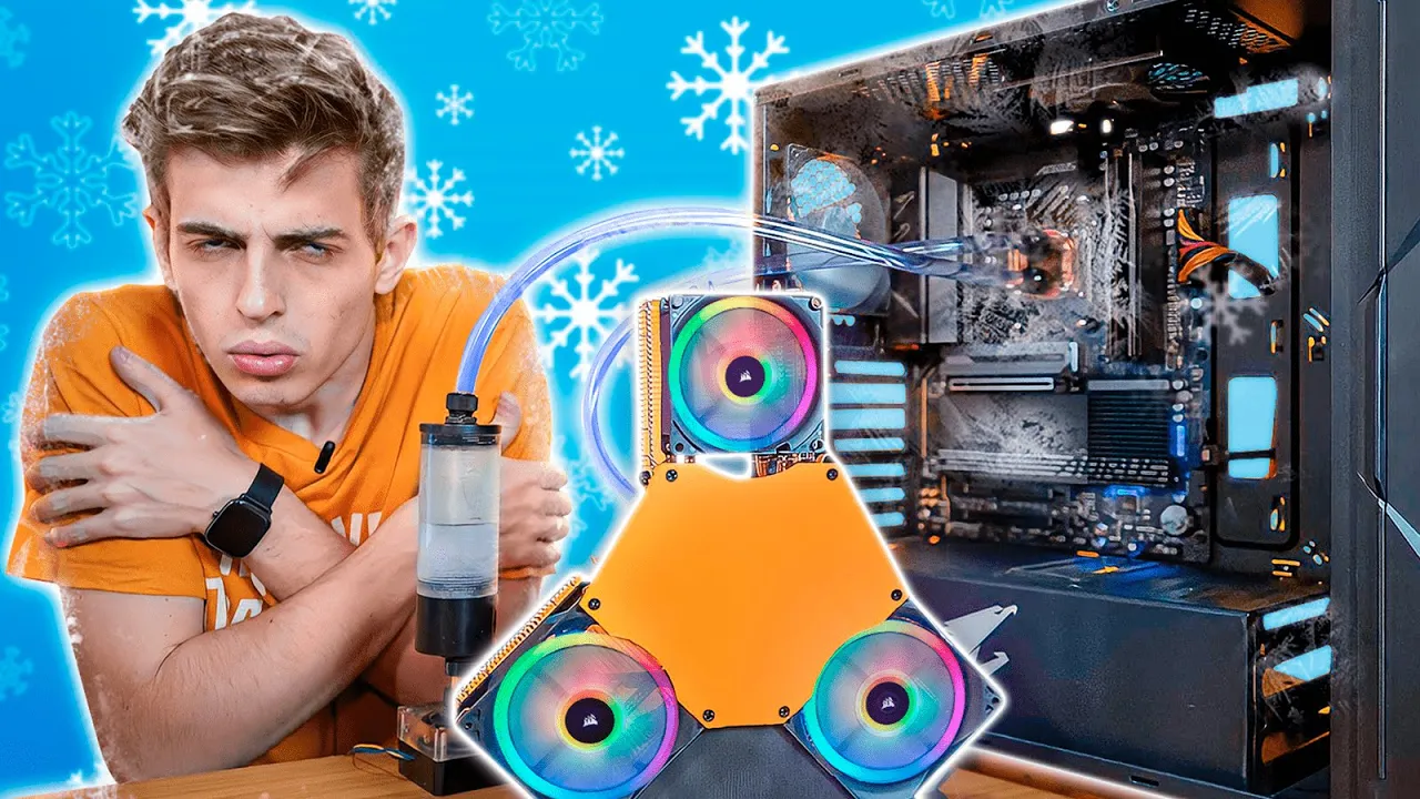 TENTEI FAZER O COOLER QUE CONGELA O PROCESSADOR