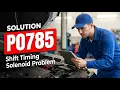 HOW TO FIX P0785 OBD II ERROR CODE - Shift Timing Solenoid Problem Solved