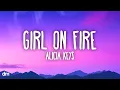 Download Lagu Alicia Keys - Girl On Fire (Lyrics)