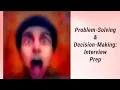 Mastering Problem-Solving Decision-Making Behavioral Interview Prep
