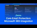 Core Email Protection API for Microsoft 365 Proofpoint Demo