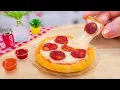 Download Lagu So Yummy Amazing Miniature Pepperoni Pizza Koken bij Mini Kitchen 🍕 Fast Food Recept