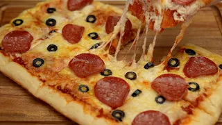 بيتزا ال     دقائق  حضروها في الخلاط في منتهي السهولة  دندنها