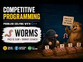 Competitive Programming Codeforces 474B - Worms C