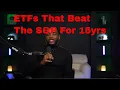Urgent ETFs That Destroyed The S P 500 For 10 to 15 Years Straight