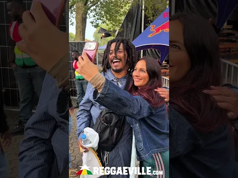 ZION MARLEY with FANS after his performance @ Ruhr Reggae by Summer 2026 🔥 🇩🇪