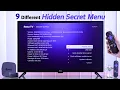 9 Hidden Secret Menu Roku TV