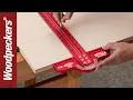 Protractor T-Square Woodpeckers Woodworking Tools