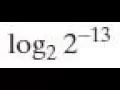 log 2 2 -13