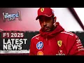 Download Lagu LATEST F1 NEWS | Ferrari's Lewis Hamilton, Jacques Villeneuve, Max Verstappen, Isack Hadjar \u0026 more.