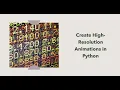 Python Animation Mastery Crisp 1920x1080 s with Matplotlib