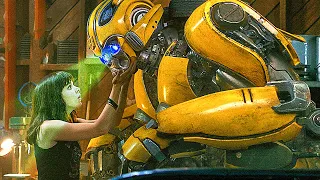 مجموعة من الفضائيين الاليين قرووا يحاربوا بعض على كوكب الارض ملخص فيلم بامبلبى Bumblebee 