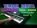 Download Lagu TEMBOK DERITA - Asmin Cayder | KARAOKE Nada Cewek / Wanita , HD