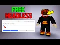 NEW FREE FAKE HEADLESS TRICK ON ROBLOX Mobile PC 2026