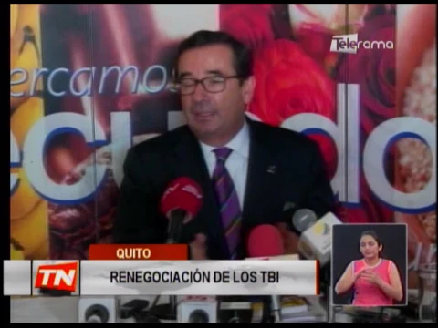 Renegociación de los TBI