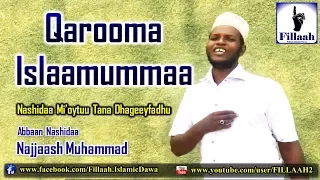 Qarooma Islaamummaa Nashiidaa Ajaa Ibaa Munashid Najjaash Muhammad Waabari Irraa  Qarooma Islaamummaa Nashiidaa Ajaa Ibaa Munashid Najjaash Muhammad Waabari Irraa