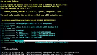 Basic Python Celery execution