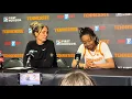Lady Vols Basketball HC Kim Caldwell G Nya Robertson REACT to Loss to Vanderbilt