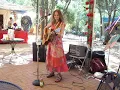 Katie Gill at the Tijeras Arts Market at Just Imagine Gallery