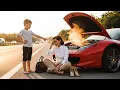 Lagu „Mój Tata Może To Naprawić” — Powiedziało Dziecko Milionerce Uwięzionej Z Ferrari Na Drodze