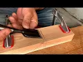 Making A Single Blade Kana Hand Plane / Korean Mahogany / Woodworking
