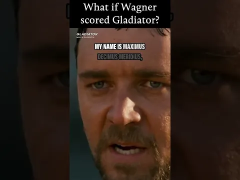What if Wagner scored Gladiator instead of Hans Zimmer..