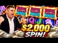 2 000 MAX BET Until I Hit the MASSIVE JACKPOT on Diamond Queen
