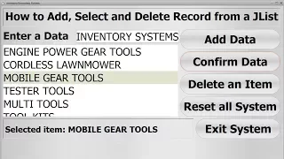 How to Create Inventory Recording System in Java Eclipse