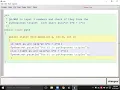 WAP to input 3 numbers and check if they form the Pythagorean triplet prg is given in description