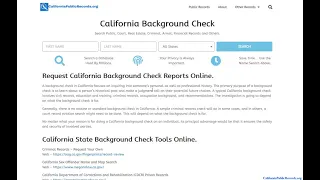 Access California Court Records Online