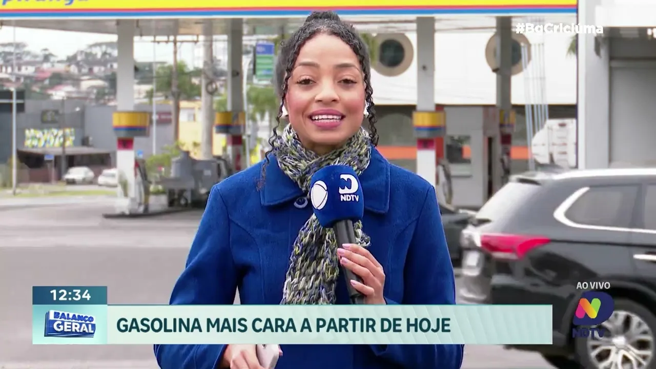 Gasolina fica mais cara a partir de hoje